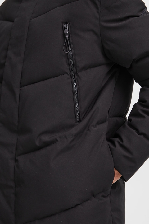 Solid Gabe Long Jacket True Black