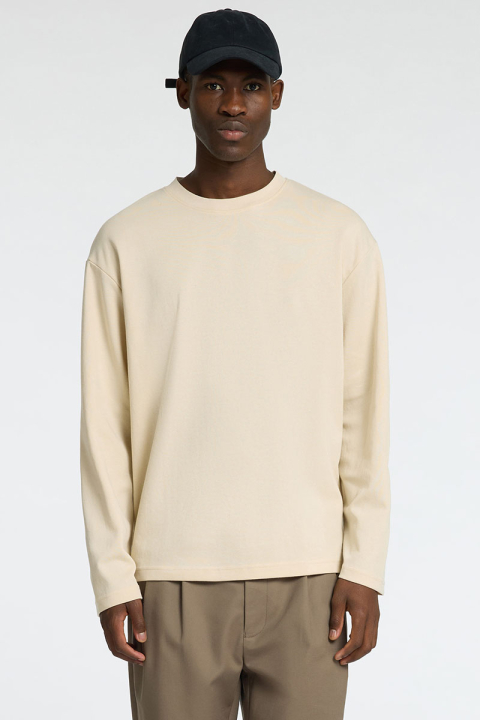 Selected Loose Oscar LS Tee Oatmeal