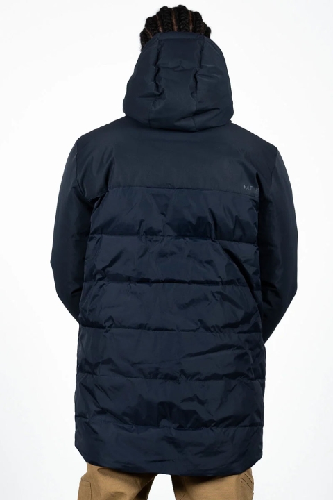 Fat Moose Jamison Qulit Mix Jacket Dark Navy