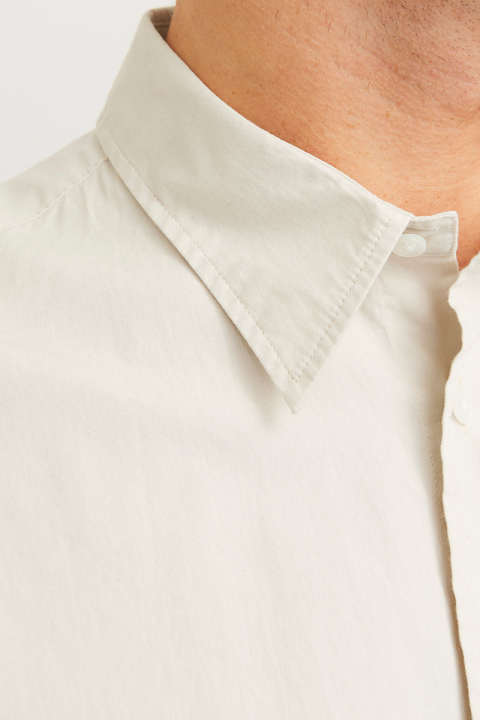 Jack & Jones Cody Relaxed Fit Poplin LS Shirt Moonbeam