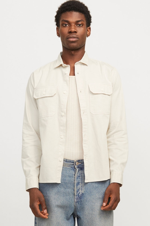 Jack & Jones Travis Shirt LS Moonbeam