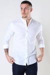 Jack & Jones Summer Band Shirt LS White