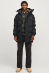 Jack & Jones Alpha Long Puffer Black