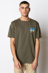 Fat Moose Marcel T-shirt Army