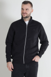 Kronstadt Lars Badge Zip Sweat Black