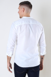 Jack & Jones Summer Band Shirt LS White