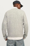 Jack & Jones Ollie Knit Crew Neck Light Grey Melange