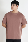 Solid Danton Box Fit Tee Acorn