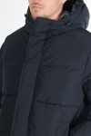 Jack & Jones Bradley Lon Puffer Hood Black