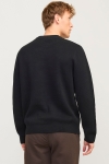 Jack & Jones Milano Stitch Knit Crew Neck Black Beauty