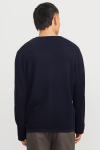 Jack & Jones George Knit Crew Neck Navy Blazer