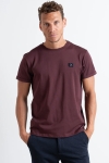 Clean Cut Copenhagen Basic Organic Tee Dark Plum