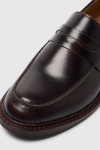 Selected Carter Leather Low Penny Loafer Demitasse