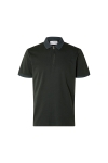 Selected Fave Zip Polo Green Gables