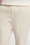 Selected Malik Sun Linen Pants Oatmeal