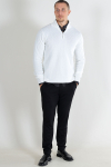 Kronstadt Carlo Cotton half zip knit Snow White