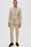 Selected SLIM OASIS LINEN BLAZER Sand