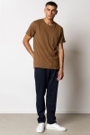 Clean Cut Copenhagen Kolding Organic Tee S/S Brown