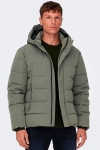 ONLY & SONS CAYSON PUFFA JACKET Castor Gray