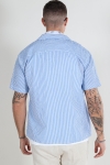 Jack & Jones Aydan Seersucker Resort Shirt SS Cashmere Blue