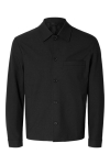 Selected Robert Regular Overshirt Black