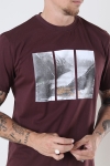 Fat Moose Johan Cotton Tee Dark Plum