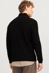 Jack & Jones Craig Knit Half Zip Black