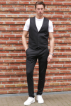 JEFF Ezra Vest Black