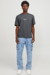 Jack & Jones Vesterbro Tee SS Iron Gate