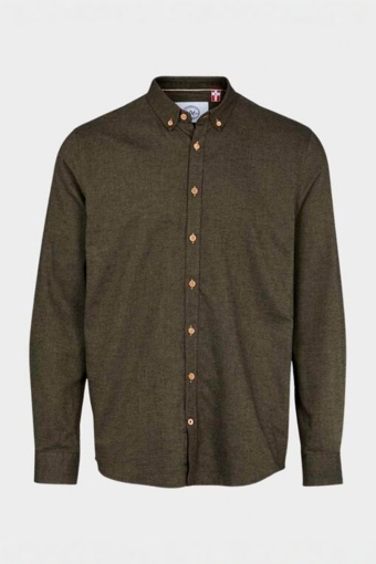 Johan Diego Cotton shirt Army mix