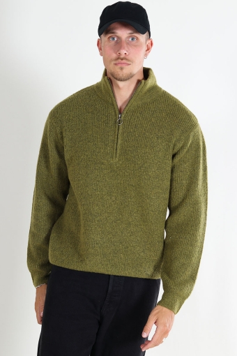 Mathew Half Zip Olive Drab