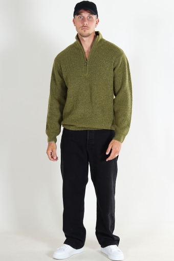 Mathew Half Zip Olive Drab