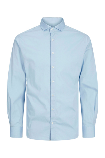 Jaxon Stretch Shirt LS Cashmere Blue