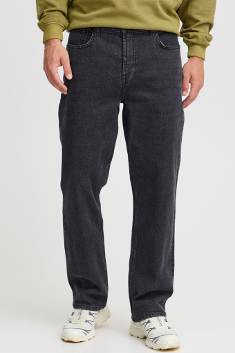 Ryan Relaxed Fit Guled Grey Denim