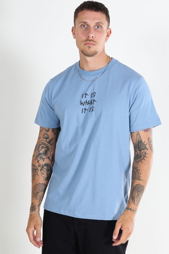 Maynard T-Shirt Faded Denim