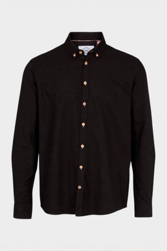 Johan Diego Cotton shirt Black