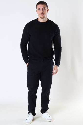 Valencia Crew Knit Black