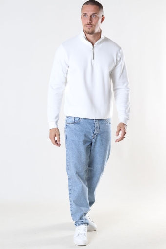 Ceres Half Zip Sweat White