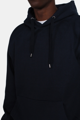 Hooded Genser Blue Navy