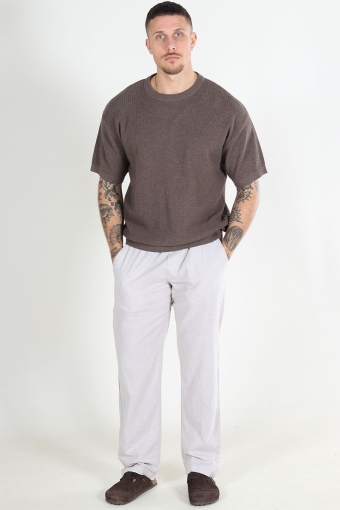 Bastian Knit Polo Crew Neck Falcon