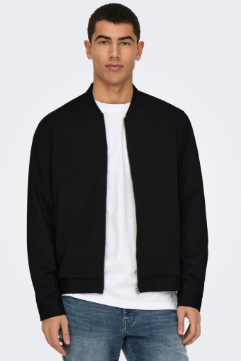 Mark Bomber Jacket Black