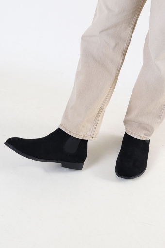 Chelsea Boots Semsket Black