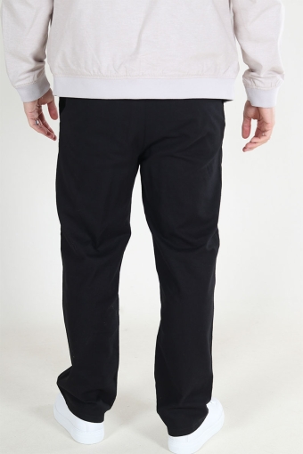 Sinus Loose Cotton Linen Pants Black