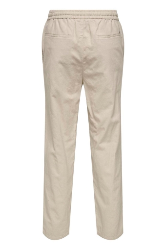 Sinus Loose Cotton Linen Pants Silver Lining