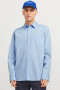 Jack & Jones Cody Relaxed Fit Poplin LS Shirt Chambray Blue