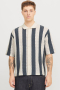 Jack & Jones Tyler Knit SS Polo Sea Salt Stripe