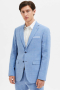 Selected SLIM OASIS LINEN BLAZER Light Blue