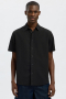 Selected Regular Sun Linen Shirt SS Black