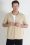 Solid Allan Cuba Linen Shirt Curds & Whey